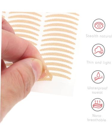 Angoily 3 Sets Double Eyelid Sticker Eye Makeup Tool Invisible Eye Stickers Eyelid Strips Mesh Tape Eye Lift Tape Eye Lift Stickers Eye Makeup Supplies Fiber Cosmetics Breathable - Buy Online on GoSupps.com