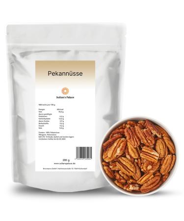 Sultan s Palace Pecanse - 1000g - Raw food nuts in the best premium quality - Rich protein snacks and muesli toppings - natural - untreated nuts without salt (vegan gluten -free) nutty mild 1 kg (1 Pack)