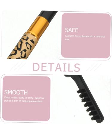 PLAFOPE 4 Pcs Makeup Eyebrow Pencils Eyebrow Pencil with Brush Makeup Eyeliner Grey Brow Pencil Black - Buy Online on GoSupps.com