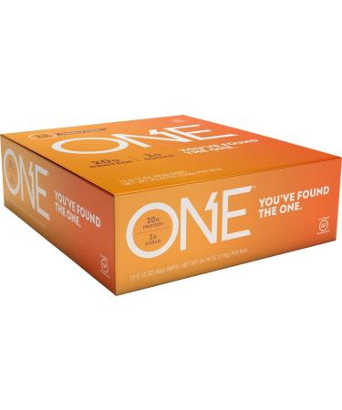 ONE Protein Bars Variety Pack - Gluten Free, 20g Protein, 1g Sugar - Birthday Cake, Almond Bliss, Maple Glazed Doughnut & Peanut Butter Pie (12 Pack) - Buy Online on GoSupps.com