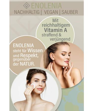 Enolenia Cosmetics Eye Cream - Vegan Anti-Fold Moisturizer for All Skin Types - Intensive Care for Youthful & Mature Skin - Buy Online on GoSupps.com