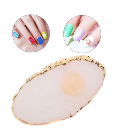 Resin Mini Nail Art Gel Polish Color Mixing Plate - Display Holder & Manicure Tool for Perfect Tips - Buy Online on GoSupps.com