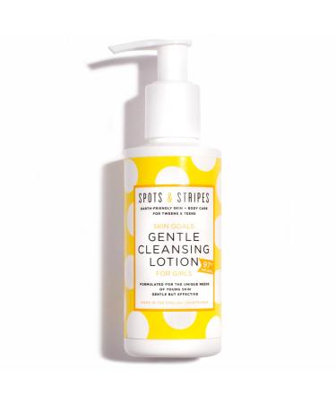 Spots & Stripes - Skin Goals Gentle Cleansing Lotion for Girls the Perfect Starter Face Wash for Teen and Young Skin Super-Gentle Combats Blemishes (150ml) Girls' Cleanser