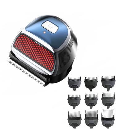 Hair Clippers Shortcut Self-Haircut Kit for Men Self Grooming Rechargeable Hair Trimmer Professional Hair Cutting with 9 Limited Combs With 9 Limited Combs Black