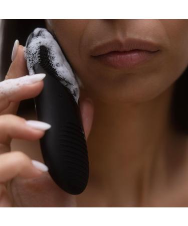 Vinsk Electric Silicone Facial Cleaning Brush - Waterproof Unisex Device with 12 Vibration Modes for Deep Pore Cleansing - Buy Online on GoSupps.com