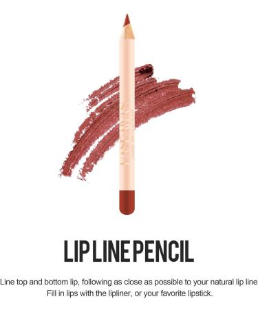  Ziennhu Lip Pencil Set | Long-Lasting Creamy Lip Pencil Available in 12 Colors - Makeup Kits for Girls Girlfriends Wives Grandmothers Mothers Daughters Nurses Police Officers - Buy Online on GoSupps.com