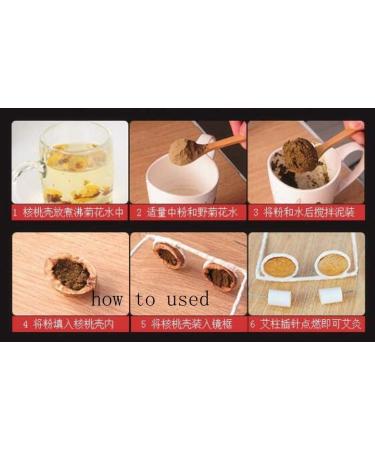 CHENGYIDA Walnut Shell Moxibustion Glasses - Eye Frame for Myopia Relief & Natural Healing - Buy Online on GoSupps.com