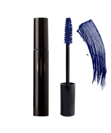 Radiant Professional Magna Lash Mascara  Volume and Curl  Silicone Brush  Deep Color  Smudge Proof  Lengthening Lashes  Cruelty Free  Natural Wax For Healthy Eyelashes  0.43 ounces  Midnight Blue 05 MIDNIGHT BLUE