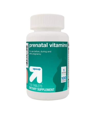 Up & Up Prenatal Vitamins Dietary Supplement Compare to Stuart Prenatal 100 Tablets