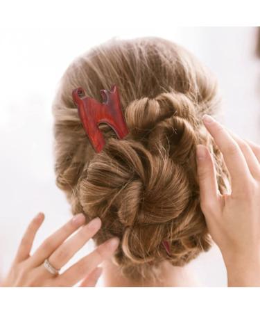 minkissy Chinese Wood Hair Stick Cat Carved Hairpin Japanese Wooden Handmade Hair Fork Hanfu Chignon Hair Pin for Women Girl Hair Styling Tool - Buy Online on GoSupps.com