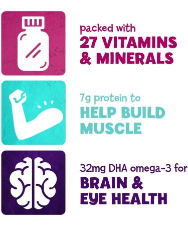 Pediasure Grow & Gain with Immune Support Kids Protein Shake | 27 Vitamins and Minerals, 7g Protein | Non-GMO, Gluten-Free Chocolate | 8 Fl Oz (Pack of 16) - Buy Online on GoSupps.com