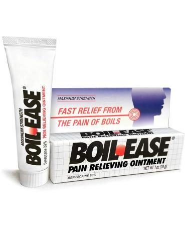Boil Ease Pain Relieving Ointment, 1 Ounce