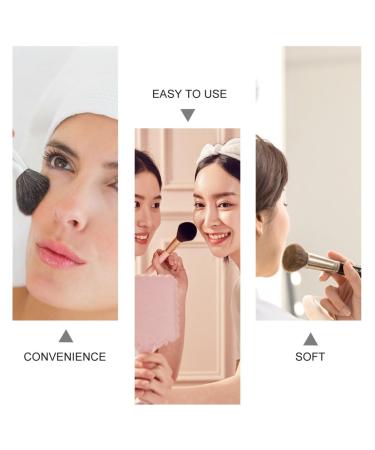 FOMIYES Mini Bronzer Brush - Retractable Blush & Loose Powder Makeup Brush for Travel | Flexible Face Powder Cosmetic Supplies for Women & Girls - Buy Online on GoSupps.com