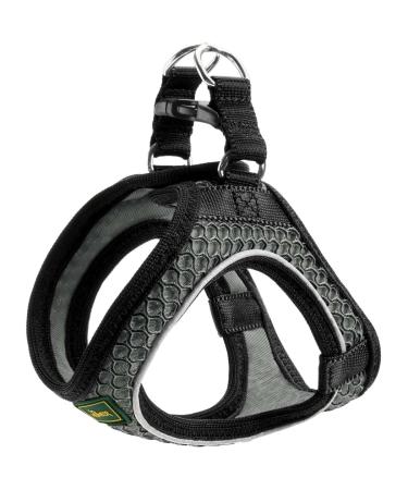 HUNTER HILO COMFORT harness for small dogs with mesh material and reflective elements anthracite SM Anthracite SM