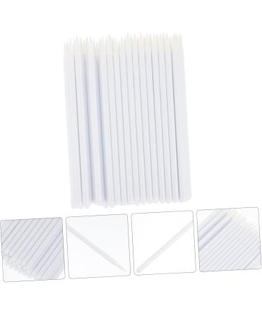 Angoily 100pcs Disposable Eyeliner Brush Makeup Brush Eyeliner Fiber Brush Cosmetic Eye Brush Lipstick Girl 9x6.5cm White - Buy Online on GoSupps.com