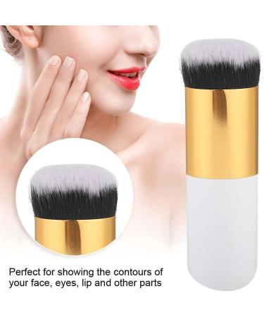 ANKROYU Round Head Foundation Brush Professional Foundation Brush Round Head BB Cream Makeup Brush Round Head Powder Brush Makeup Tools for Mixing Liquid Cosmetics - Buy Online on GoSupps.com