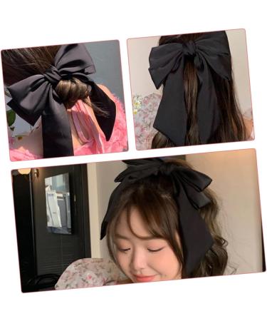 HAPINARY Bow Hairpin Hair Ribbons Hair Barrettes for Women Bows for Women Hair Clips Big Hair Bows Barrettes for Thick Hair Large Hair Bows Hair Bow Clips Ponytail Clip Hair Ribbon Bow - Buy Online on GoSupps.com