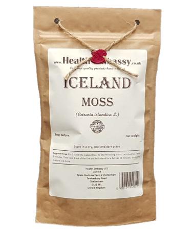 HEALTH EMBASSY Health Embassy Lichen d'Islande Tisane | Iceland Moss Tea 100g