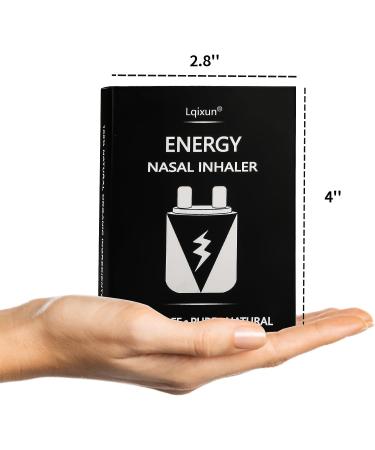 Lqixun Relax Nasal Inhaler - 100% Natural Essential Oils Aromatherapy Stick for Calming Relaxation and Meditation - Buy Online on GoSupps.com
