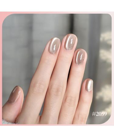 GAOY Forest Sunset Cat Eye Gel Nail Polish Set - Holographic Magnet Gel for Salon Manicure & DIY Nail Art at Home - International Shipping Available - Buy Online on GoSupps.com