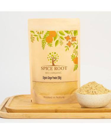 Certified Organic Ginger Powder 250g - Premium Quality for Best Results - Buy Online on GoSupps.com