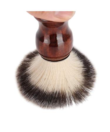 Portable Beard Brush - Wooden Handle Shaving Brush for Effortless Grooming | International Shipping Available - Buy Online on GoSupps.com