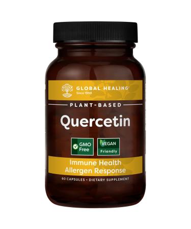 Global Healing Plant Based Quercetin Supplement - 60 Capsules
