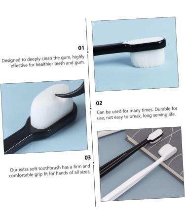 Mobestech 4pcs Soft Baby Toothbrush Set - Small Head Gentle Care for Little Ones - Perfect for Your Baby's Oral Hygiene - Buy Online on GoSupps.com