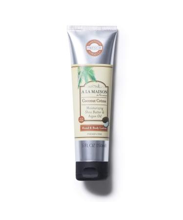 A LA MAISON Coconut Creme Lotion for Dry Skin - Natural Hand and Body Lotion, 5 oz (Pack of 2) - Buy Online on GoSupps.com