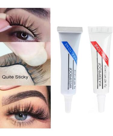 Professional Eyelash Glue Extreme Strong Hold Eyelash Glue Strongest Eyelash Adhesive For Long Lasting Individual Lash Extension 1Bottle - Buy Online on GoSupps.com