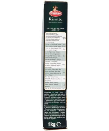  Italian Gourmet E.R. Curtiriso Risotti 100% Italian Rice Ideal for Risottos 16 Minutes 1kg Pack + 400g Box - Buy Online on GoSupps.com