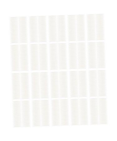 Balacoo Eye Makeup Tools 20 Sheets Double Eyelid Sticker Glue- Self Tape Invisible Eye Stickers Tool Breathable