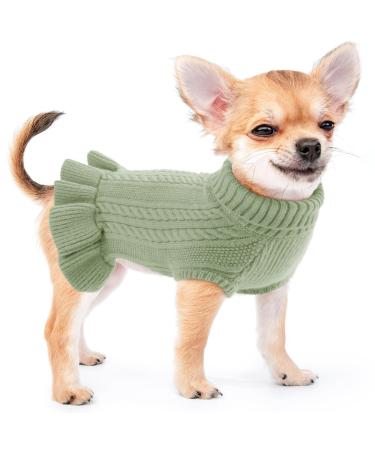 Alagirls Winter Classic turtleneck dog sweater puppy clothing softener pussy sweater puppy puppy sweater sweater clothing Christmas holidays pet clothing for dachshund