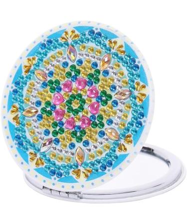 HUPYOMLER DIY Pocket Mirror Mirror Portable Magnifying Folding Mirror for Women - Buy Online on GoSupps.com