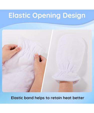 Segus Gants de cire de paraffine r utilisables et lavables pour spa la main traitement de bain de cire avec ouverture lastique r utilisables et lavables pour spa la main traitements la L - Mitts - Buy Online on GoSupps.com