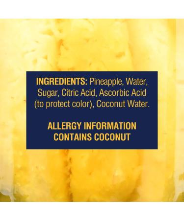 Member's Mark Pineapple Spears in Coconut Water - 2.6lb (42oz) Pack of 1 - Buy Online on GoSupps.com