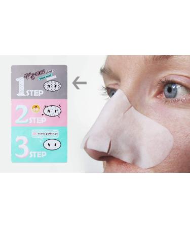 10 Set SoltreeBundle Pig Nose Clear Blackhead 3-Step Kit with Oil Blotting Paper - Korean Skincare - Buy Online on GoSupps.com
