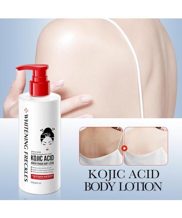 Lotion claircissante L'acide Kojic Pour Le Corps 250 G Cr me Hydratante Et claircissante Pour Une Peau Radieuse Absorption Rapide Pour Hommes Et Femmes Pour Peaux S ches Et Sombre - Buy Online on GoSupps.com