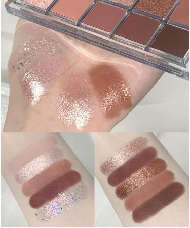 Eyeshadow Palette Matte Eyeshadow Shimmer Eyeshadow Palette For A Neutral And Natural Professional Look Travel Eyeshadow Palette. (D) - Buy Online on GoSupps.com