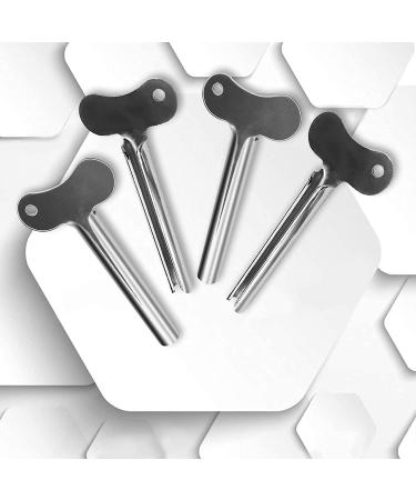 GEEKEN 12 Metal Tube Squeezer Toothpaste Squeezer Metal Tube Roller Paint Squeeze Gadgets - Buy Online on GoSupps.com
