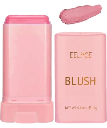 Moisturizing Makeup Blusher Stick Long-lasting Face Cream Blusher Solid Moisturizing Stick Blusher Balm | Cheeks Blusher Creamy Makeup Cheeks Blusher Beauty Blusher for Face Fanelod Pink - Buy Online on GoSupps.com