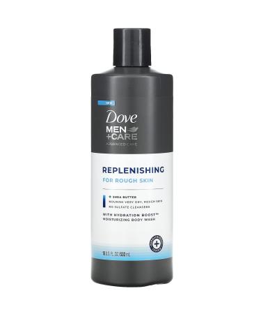 Dove Men+Care  Moisturizing Body Wash  Replenishing  18 fl oz (532 ml)