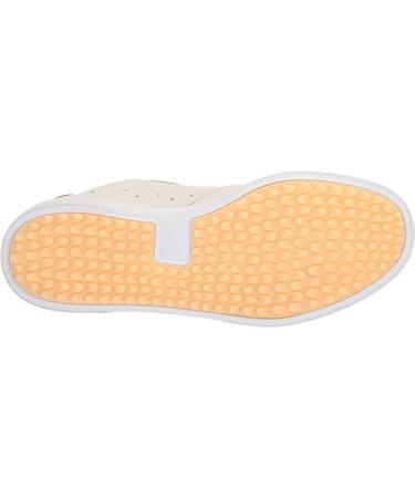 adidas Women's Adicross Retro Spikeless Golf Shoes - White Tint/Pulse Amber - Size 8.5 - Buy Online on GoSupps.com