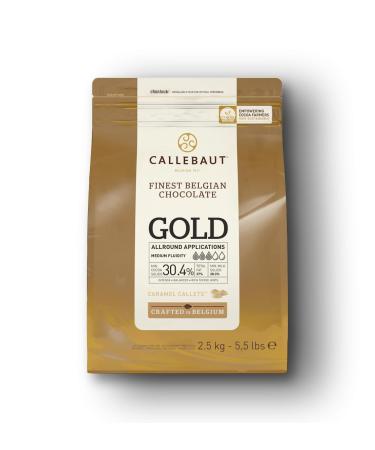 Callebaut Gold Callets 2.5kg - Buy Online on GoSupps.com