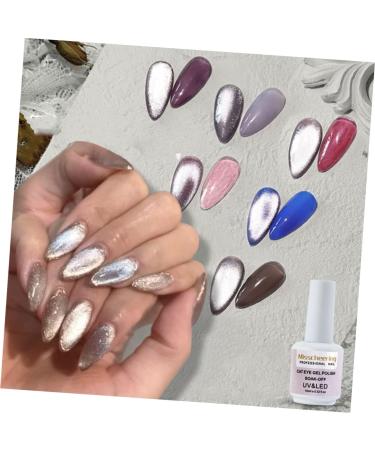 Baluue 1pc Nail Polish Gel UV LED Nail Gel Polish Chameleon Cat Eye UV Polish Gel Beautiful Nail Gel - Buy Online on GoSupps.com