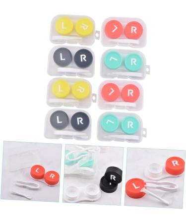 Solustre 32-Piece Contact Lens Travel Case - Portable Storage Container & Glasses Holder - Buy Online on GoSupps.com