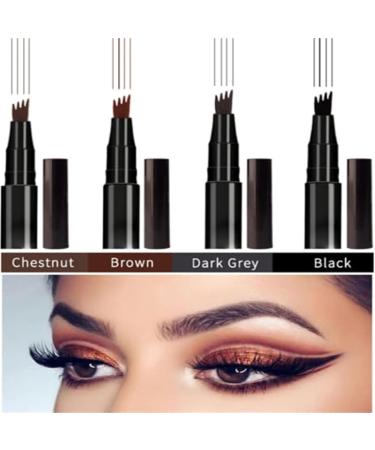 Roterale Eyebrow Pen Anjoize 4-tip Microblade Brow Pen 2023 Newest Microblade Eyebrow Pen Long-Lasting Smudgeproof Waterproof Eyebrow Pencil With 4 Micro-Fork Tip (gery brown#2pcs) - Buy Online on GoSupps.com