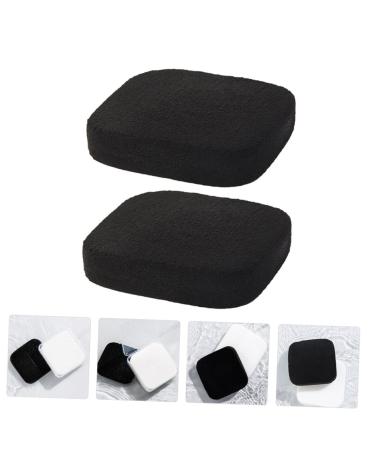 2pcs Face Wash Sponges Set - Charcoal Cleansing & Makeup Remover Tools for Flawless Skin | International Shipping Available - Buy Online on GoSupps.com