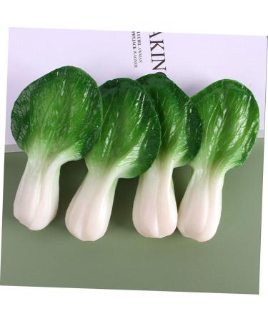 OUNONA 2pcs Little Cabbage Model Little Cabbage Props Simulation Vegetables Artificial Lettuce Simulation Food Model Decor Models Restaurant Display Prop Pvc Ingredients Chinese Cabbage - Buy Online on GoSupps.com