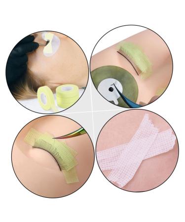 Beavorty 120 Rolls Lash Tape Lash Extension Tape Eyelash Grafted Adhesive Tape Eye Stickers Eyelash Fabric Tape Eye Positioning Sticker Pads under Extension Belt Abs With Hole - Buy Online on GoSupps.com